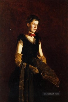 Retrato de Letitia Wilson Jordan Realismo retratos Thomas Eakins Pinturas al óleo